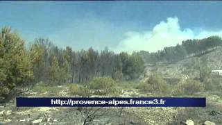 Martigues premier incendie de lété [upl. by Kawai]