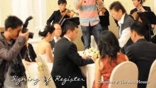 Signing of Register  Wedding Solemnisation  String Quartet Singapore [upl. by Coveney756]