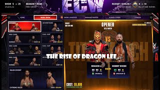 THE RISE OF DRAGON LEE  WWE 2K24 GM Mode Episode 2 [upl. by Yrrah623]