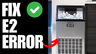 Euhomy ice maker E2 error  How To Fix [upl. by Esekram]