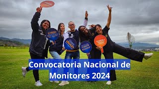 Convocatoria Monitores 2024 [upl. by Davy]