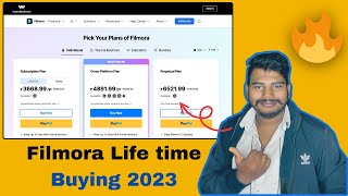 Filmora Lifetime Buying Guid 2023  How to Buy Filmora first time filmora video wondershare 🔥 [upl. by Repsihw]