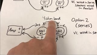 HOW TO WIRE TWO DUAL VOICE COIL SUBS [upl. by Vern608]