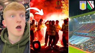 Legia Fans FIGHT POLICE and Get BANNED From Stadium 😱 [upl. by Zilvia]