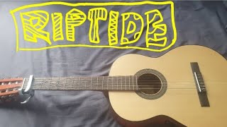 Riptide  Guitar cover and Lyrics D [upl. by Arahsit613]