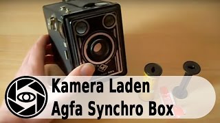 Agfa Synchrobox 600 Analog Kamera Laden und Entladen Tutorial [upl. by Matthieu]