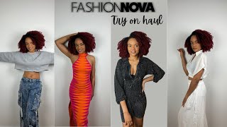 FASHION NOVA TRYON HAUL [upl. by Ilario]