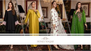 Honey Waqar Luxury Pret collection 2023 [upl. by Debbee]