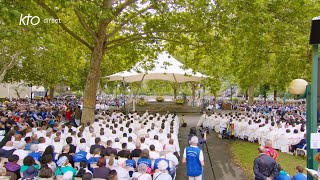 Messe de 10h à Lourdes du 15 août 2024  Solennité de lAssomption [upl. by Mag]