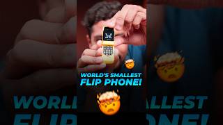 Worlds Smallest Flip Phone 🤯 shorts [upl. by Saraiya]