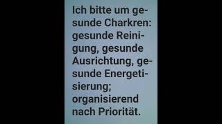 Gesunde Chakren nach Priorität  bitte die VideoBeschreibung beachten [upl. by Ranee342]