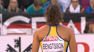 Angelica Bengtsson  Pole vault final in Zürich 2014 [upl. by Meagan650]