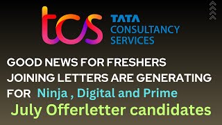 TCS joining updates 2024  Good news for digital and prime candidates  Onboarding started [upl. by Jahdai438]