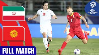 Full Match  AFC Asian Qualifiers™️ Road To 26  Group A  IR Iran vs Kyrgyz Republic [upl. by Ettenor]