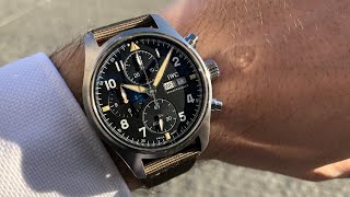 IWC Pilot’s watch Chronograph Spitfire [upl. by Ahcurb]