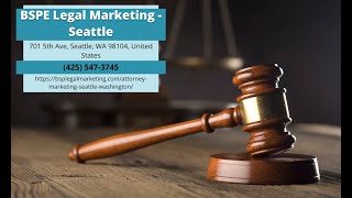 Marketing For Lawyers in Seattle Washington by Viktoria Altman [upl. by Elwee]