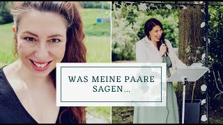 💍💬Erfahrungsbericht Freie Trauung von Anita Stöckle💍💬 [upl. by Erapsag]