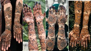 new bridal mehndi designs 2024simple and stylish full hand mehndi designs photosalveenafatimaA [upl. by Ashleigh]