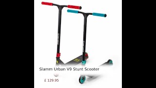 Slamm Urban V9 Stunt Scooter [upl. by Thorsten50]