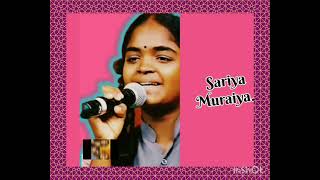 🥰government school girl sarigamapa Zee Tamil show 🥰 [upl. by Lucic]