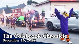 Colebrook Chronicle  Sept 16 2022 Video News of the Week [upl. by Robena]