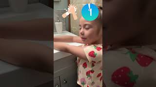 Wash your hands Children  Healthy habits for Kids  clean routines goodhabits educationalvideo [upl. by Thaddeus121]