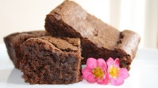 Decadent Gluten Free Chocolate Brownie Recipe [upl. by Anneehs]