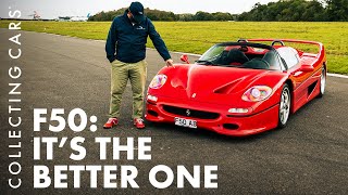 Chris Harris  Quick Steer  The Ferrari F50  Living Up to The F40 [upl. by Algy]