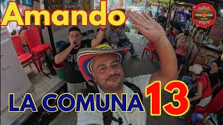 LA COMUNA 13 fue mi LUGAR FAVORITO EN MEDELLÍN 🇨🇴🇨🇴🇨🇴 [upl. by Ailen]