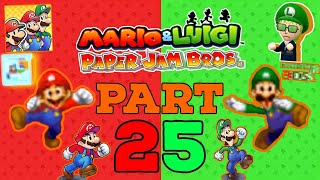 Mario amp Luigi Paper Jam Bros  Story Mode  Part 25 Gameplay Livestream 25 [upl. by Naivaf]