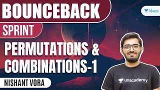 Permutations and Combinations  1  BounceBack Sprint  JEE 2023  JEE Maths  Nishant Vora [upl. by Haianeb]