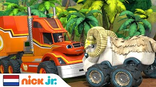 Blaze en de Monsterwielen  Big Rig Blaze Big Bestellingen  Nick Jr Nederlands [upl. by Nicolina]