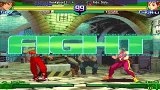 快打旋風ZERO3Street Fighter ZERO3 2024 36 Funkybee12 VS FidoDido [upl. by Arras]