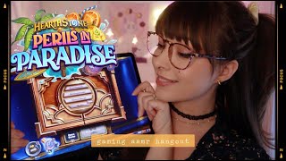 ASMR ⚜️ Lets Play Hearthstone ⚜️ Standard Matches Deck Building amp Pack Opening [upl. by Nelsen]