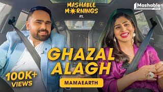 Mashable Mornings Ft Ghazal Alagh with Siddhaarth Aalambayan  EP01 [upl. by Cirek]