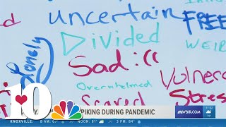 Anxiety and depression spike as COVID19 cases continue rising across East Tennessee [upl. by Ahtelat]