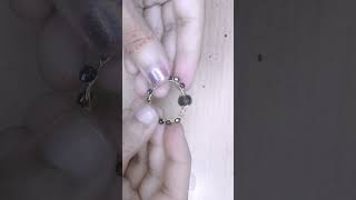 Diy Cristal Finger Ring 💍 Easy Finger Ring TutorialCrazyLazyCrafts diy craft viralshort shorts [upl. by Amil62]