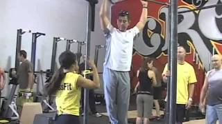 CrossFit  Kipping Pullup Step 4 [upl. by Nodlehs]