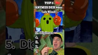 Die TOP 5 Animes der 90er Jahre als Kind 😍🎉 Wie lautet Deine Nr 1 😃 shorts [upl. by Ile]