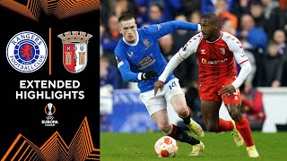 Rangers vs Braga Extended Highlights  UEL  Quarter Final  2nd Leg  CBS Sports Golazo [upl. by Anerok]