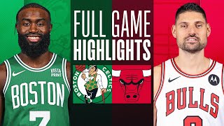 CELTICS at BULLS  FULL GAME HIGHLIGHTS  February 22 2024 [upl. by Ahola]