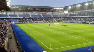 Hommage à Didier Roustan des supporters du FC SochauxMontbéliard lors de Sochaux  Nancy [upl. by Sabine]