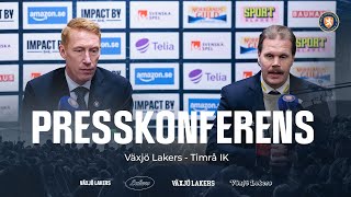 Presskonferens VLH  TIK [upl. by Llerad]