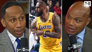 Stephen A Smith amp Inside the NBA Crew Preview LakersPacers IST Championship [upl. by Acsisnarf]