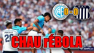 CHAU rÉBOLA  Reacción  Belgrano vs Talleres  Liga Profesional  2024 [upl. by Eudoca]