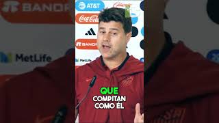 🎙️ Pochettino quotJugar contra Javier Aguirre es un reto difícil es un caballero del fútbolquot 🇲🇽⚽ [upl. by Elene]