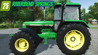 Bygger om gården i FS25  Riverbend springs Ep1 [upl. by Ahsieken72]