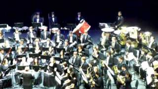 American Folk Song Suite  2010 Clark County High School Honor Bands In Concert [upl. by Eserrehs]