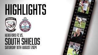 HIGHLIGHTS  Hereford 30 South Shields [upl. by Pate]