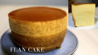 Flan Cake Caramel Custard Pudding Cake Leche Flan Cake  No Music [upl. by Adnama67]